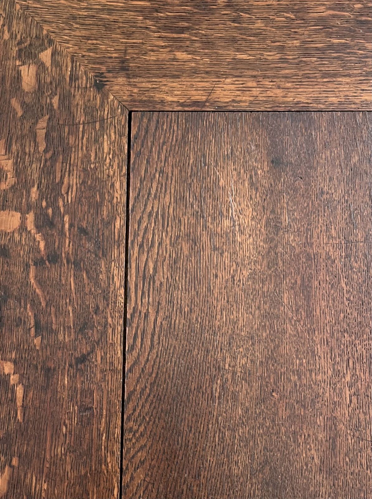 photo for sale William Birch Oak Arts And Crafts Card Table Retailed At Liberty & Co