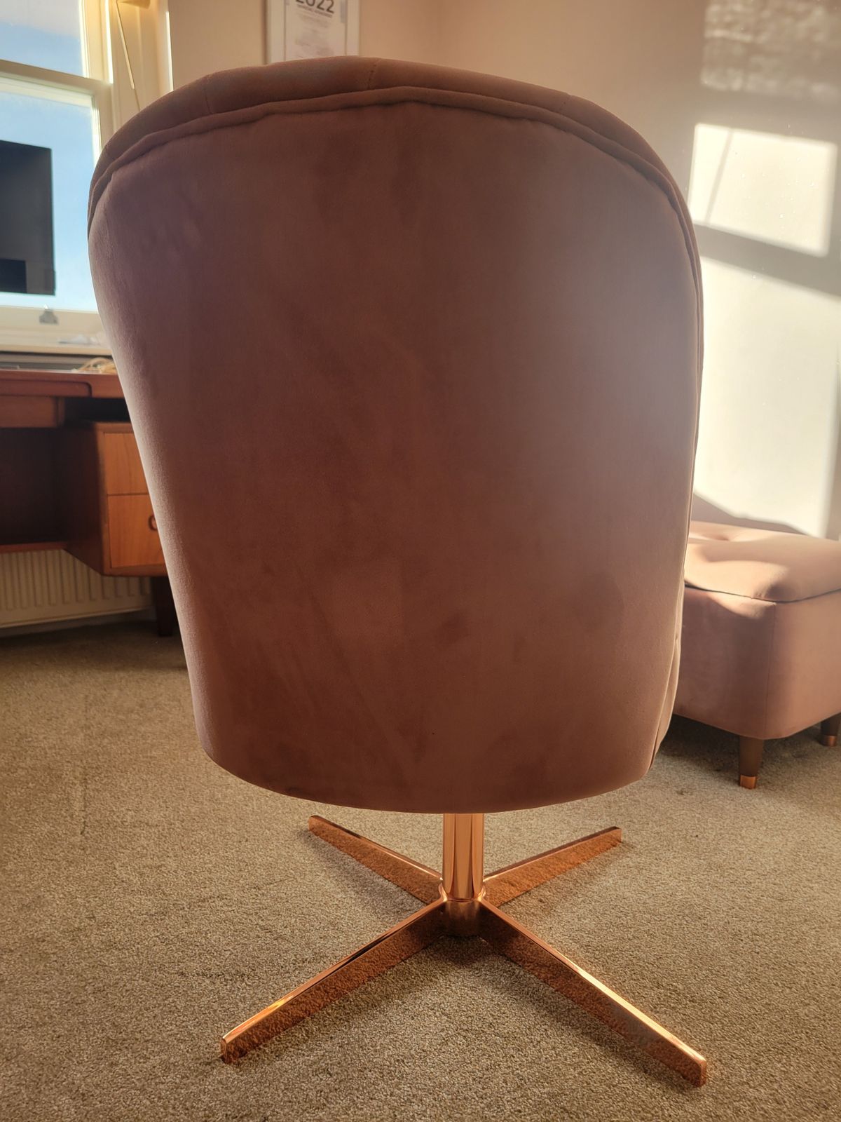 Made.Com Blush Pink Velvet Sofabed And Chair Storage 3 Piece Set photo buy