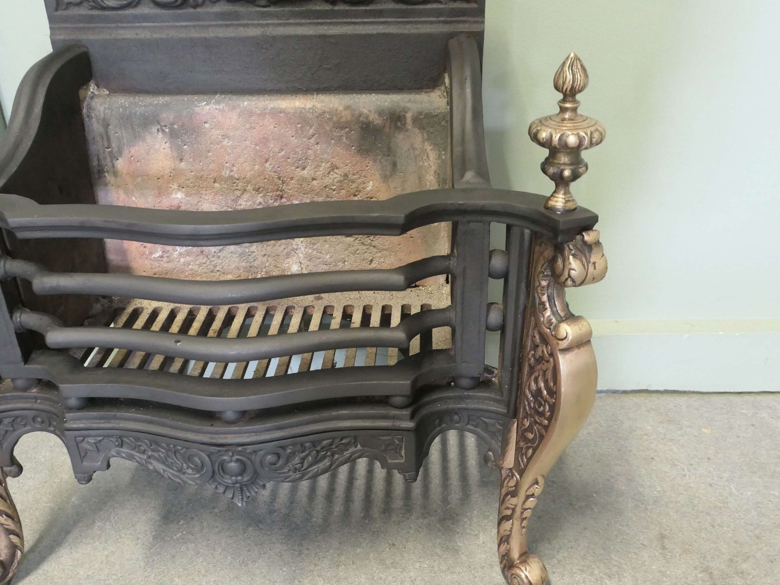 Adams Style Free Standing Fire Basket, Grate photo 1500.0