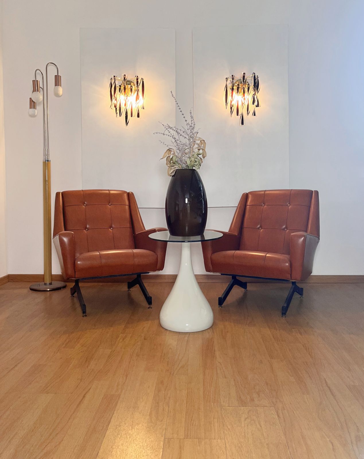 Pair Of Murano Wall Sconces photo furniture