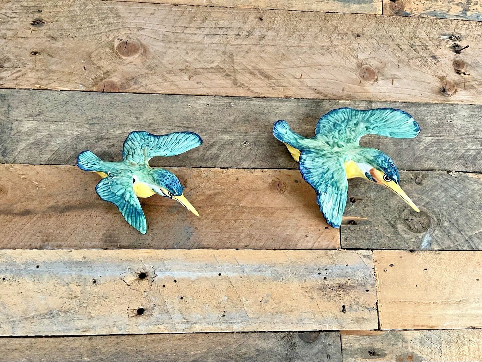 photo buy Rare Large Vintage Beswick Flying Kingfisher 729/1 Bird Wall Plaque Not Duck