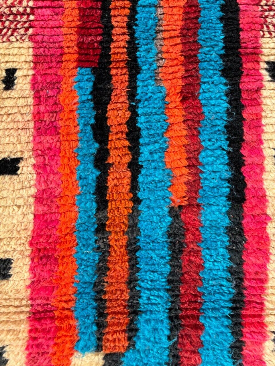 Artistic Modern Berber Runner Rug Abstract Boho Hallway Rug Flurteppich Marokkanischer Teppich Flur Runner Wool Rug 70x330 Cm photo Textiles
