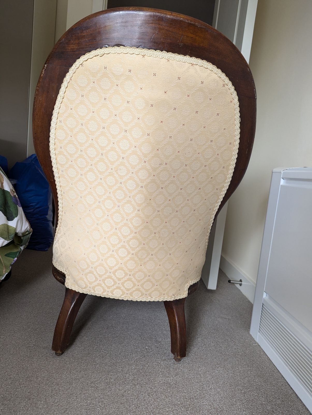 Victorian Occasional/Dining Chairs With Matching Grandmother/Nursing Chair photo vinterior