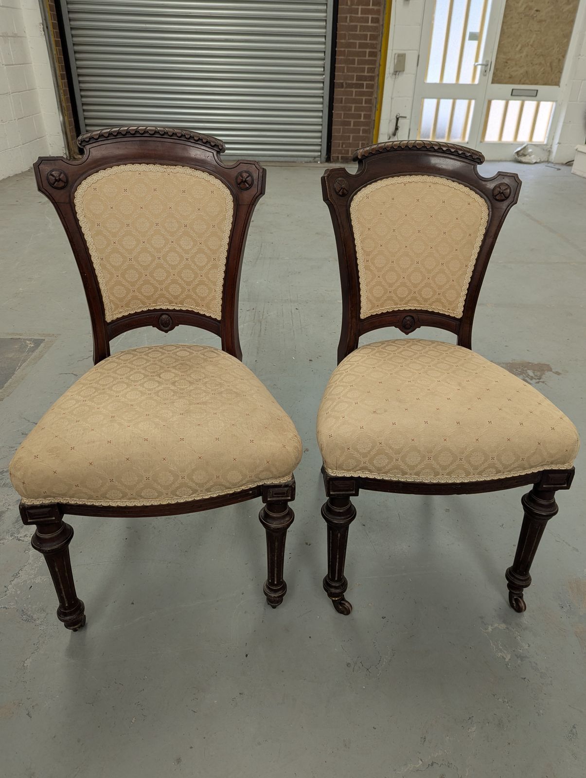 photo for sale Victorian Occasional/Dining Chairs With Matching Grandmother/Nursing Chair