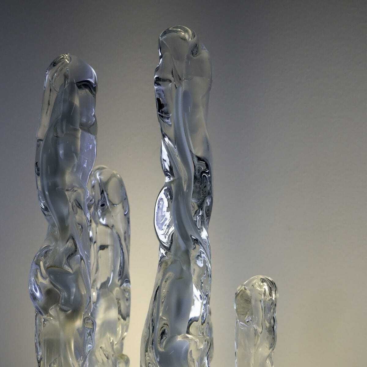photo furniture Excalibur Lamp Produced By Gino Poli Murano, Designer Ettore Fantasia, 1980s