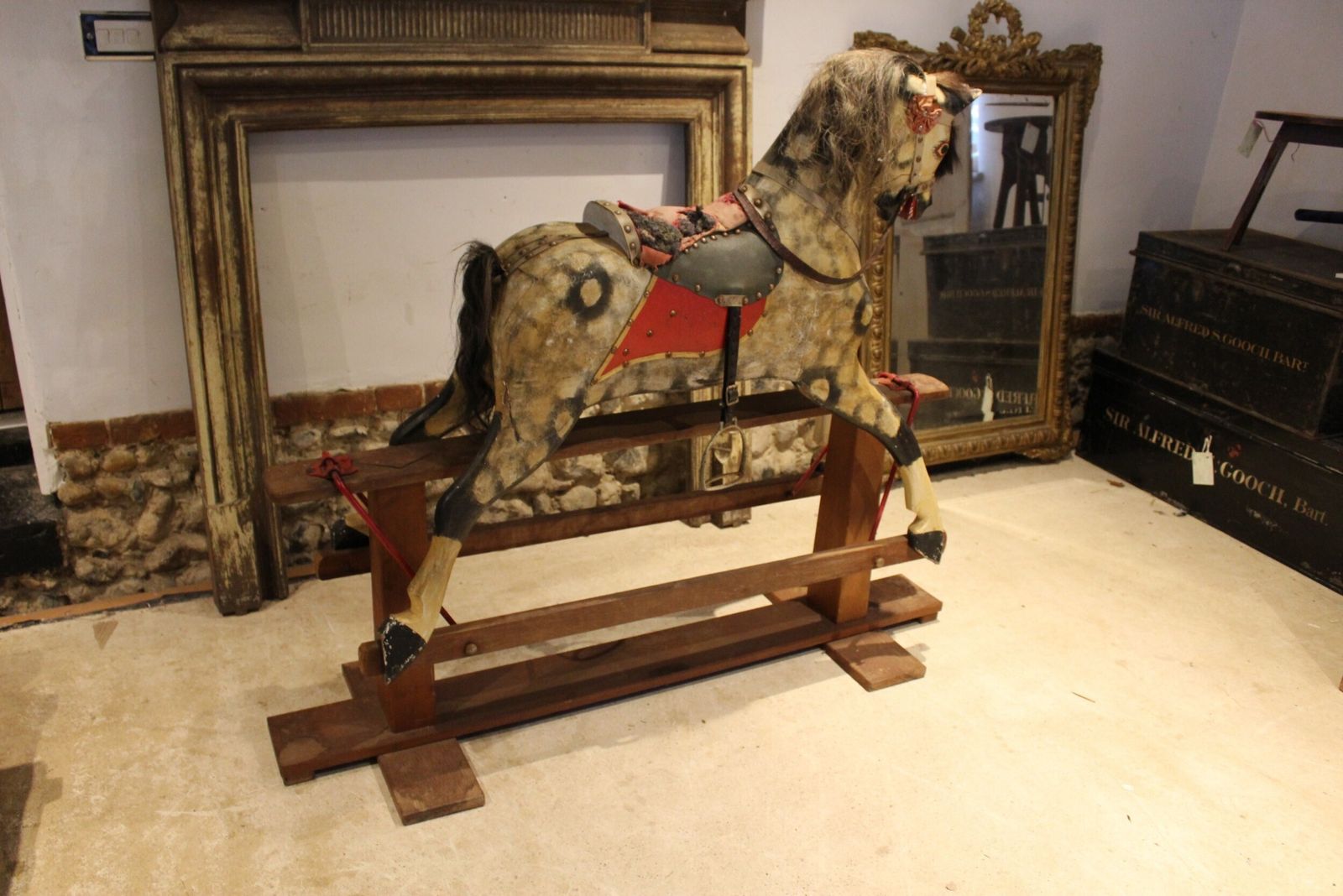 photo furniture Rocking Horse Collinson Brothers J Collinson C1910
