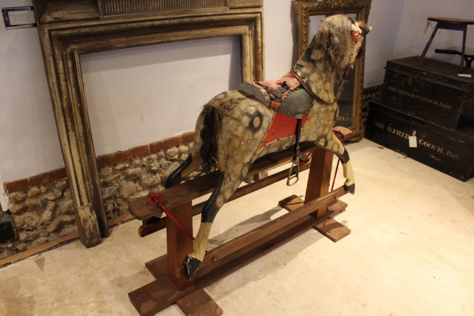 Home Decor Rocking Horse Collinson Brothers J Collinson C1910 photo
