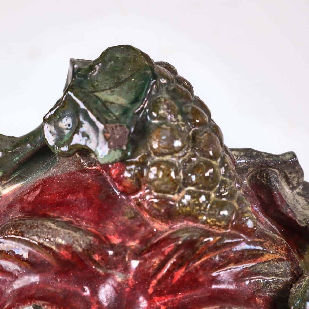 Bacchus Mask Sculpture In Ceramic By Seminara Paolo Condurso photo for sale
