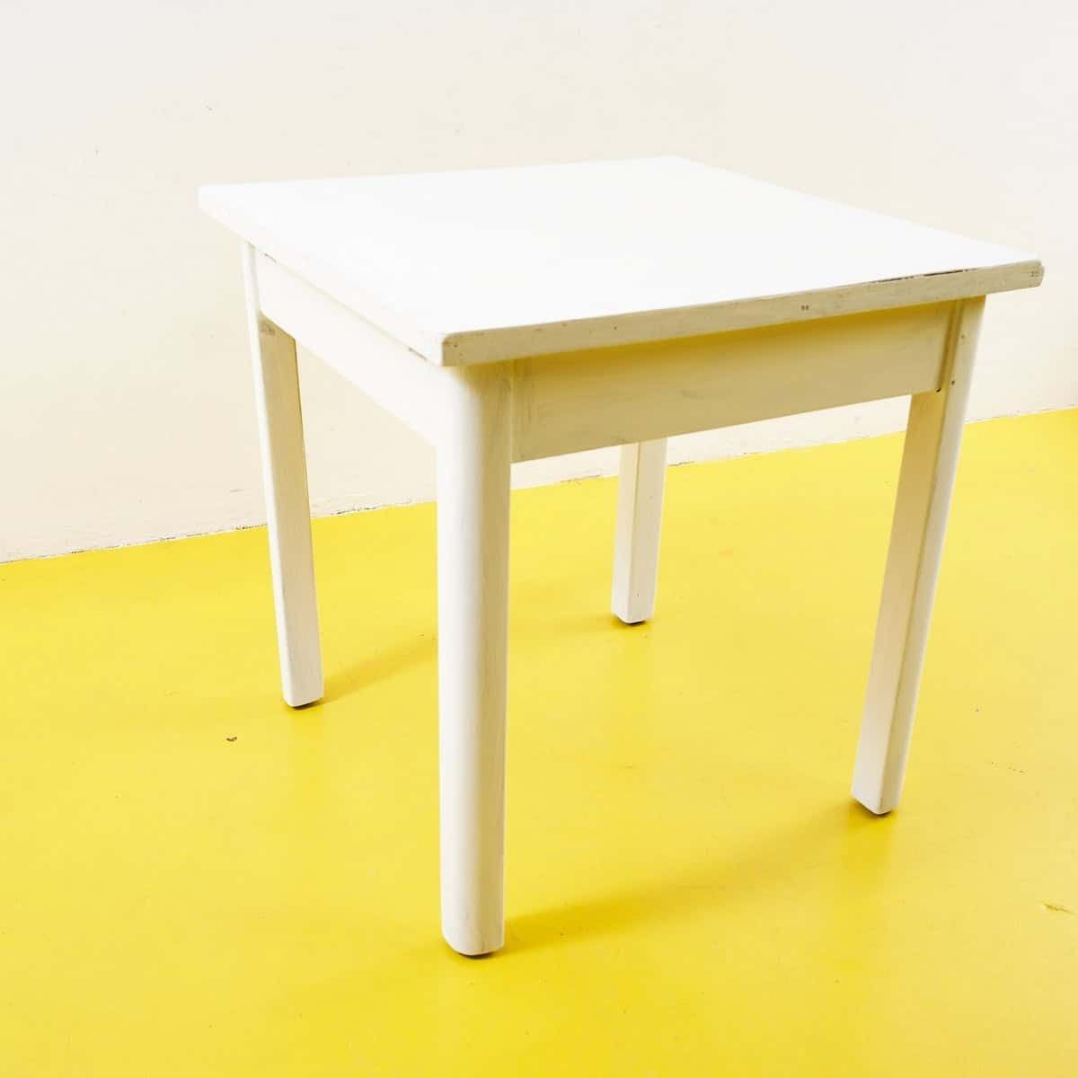Elegant White Table In Minimalist Style photo furniture