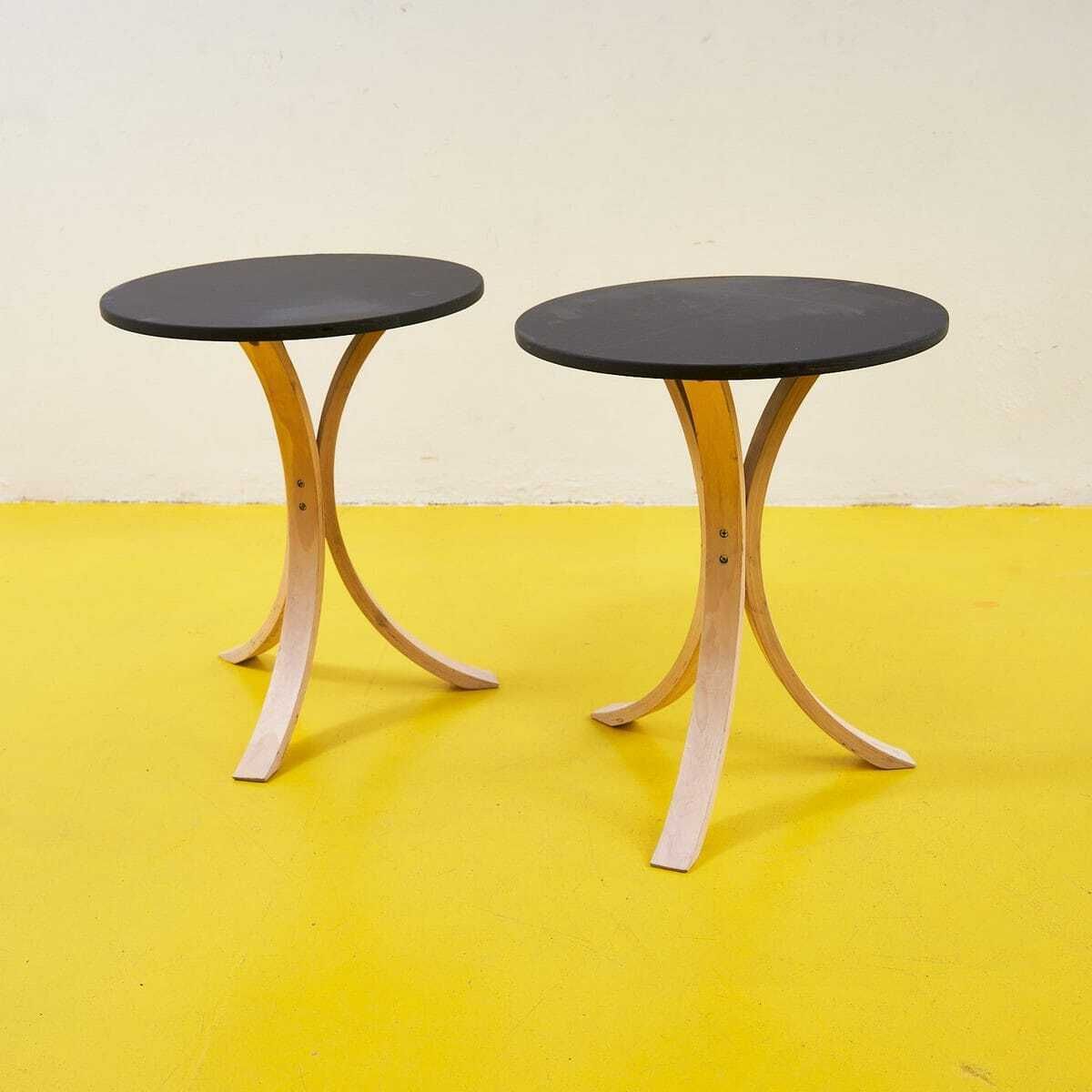 Elegant Wooden Coffee Tables, 1990s photo for sale