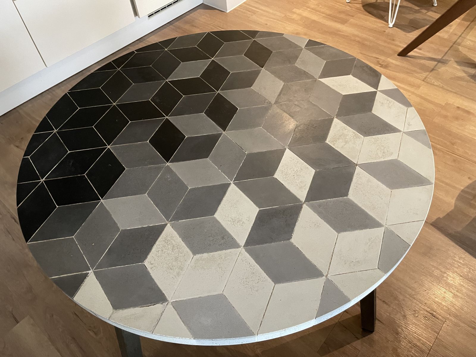 West Elm Garden Mosaic Set Of Table And 2 Chairs photo 70.0