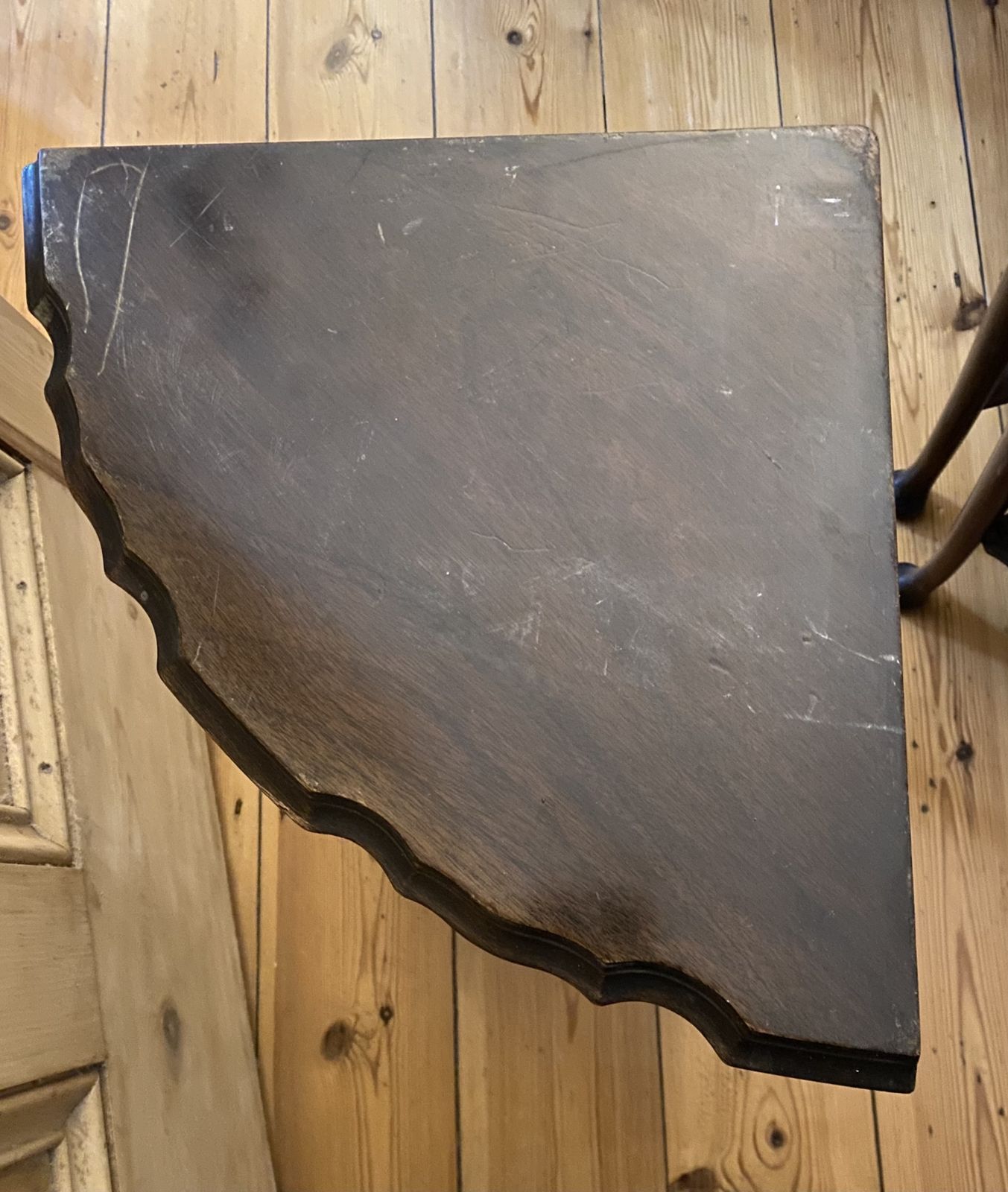 Antique Burr Walnut Pie Top Nest Of Tables photo vinterior