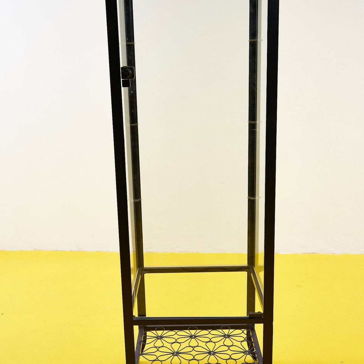 Showcase With Transparent Metal Structure On 4 Sides photo vinterior