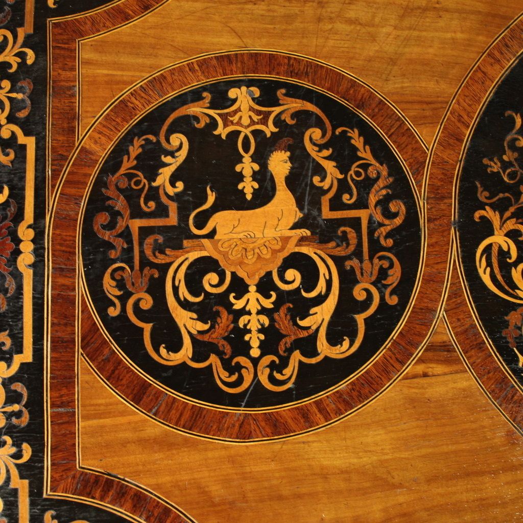 6100.0 20th Century French Inlaid Writing Table photo