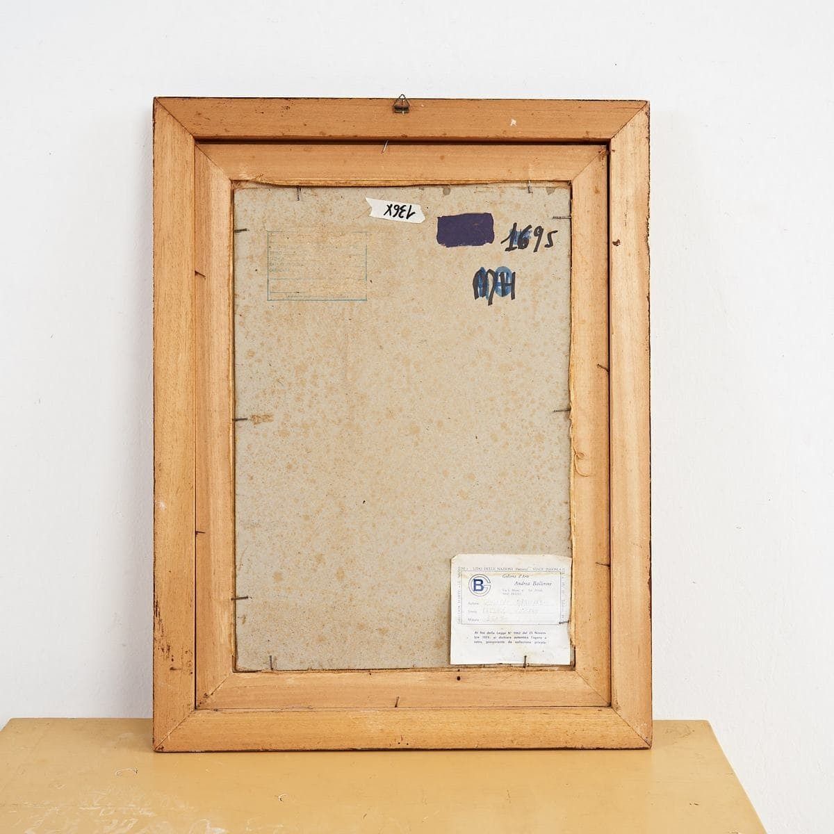 Enchanting Tuscan Landscape In A Gilded Frame, By Giuseppe Gagliardi From The 20th Century photo 240.0