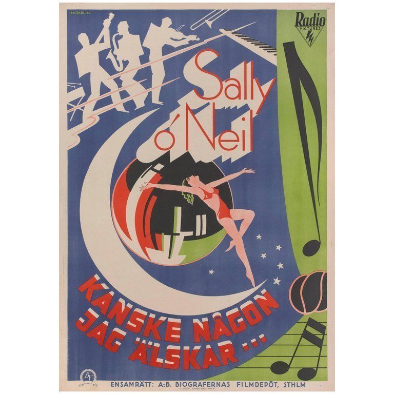 "Jazz Heaven / Kanske Nagon Jag Akskar" Original Swedish Film Poster