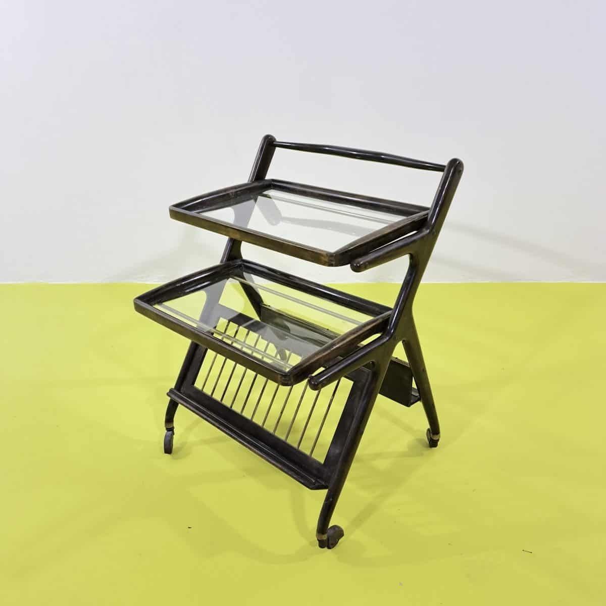 Elegant 60s Food Trolley – Attr. Design Ico Parisi