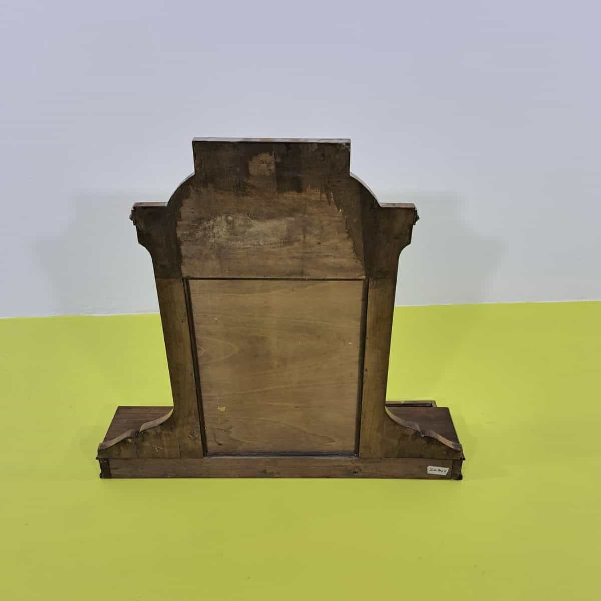 Elegant Antique Wooden Table Mirror photo vintage