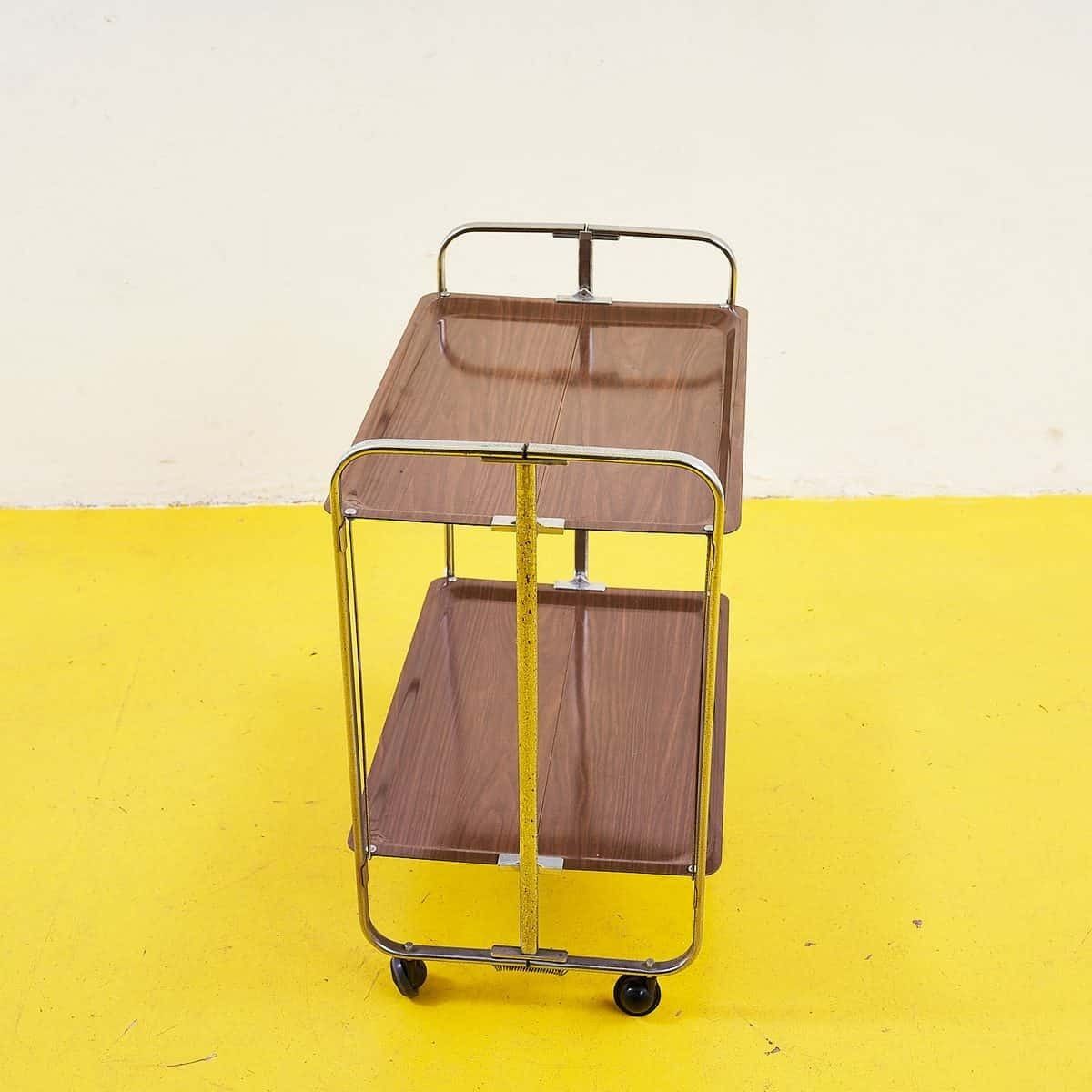 Elegant Vintage Service Cart, 1960s photo Furniture