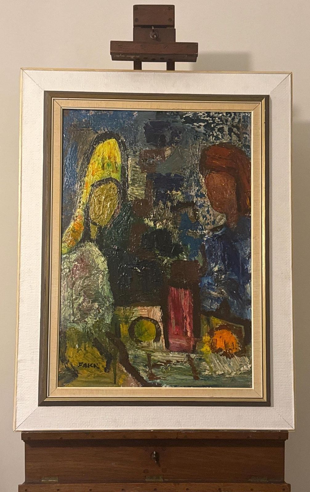 Swedish Original Oil Painting Wall Art