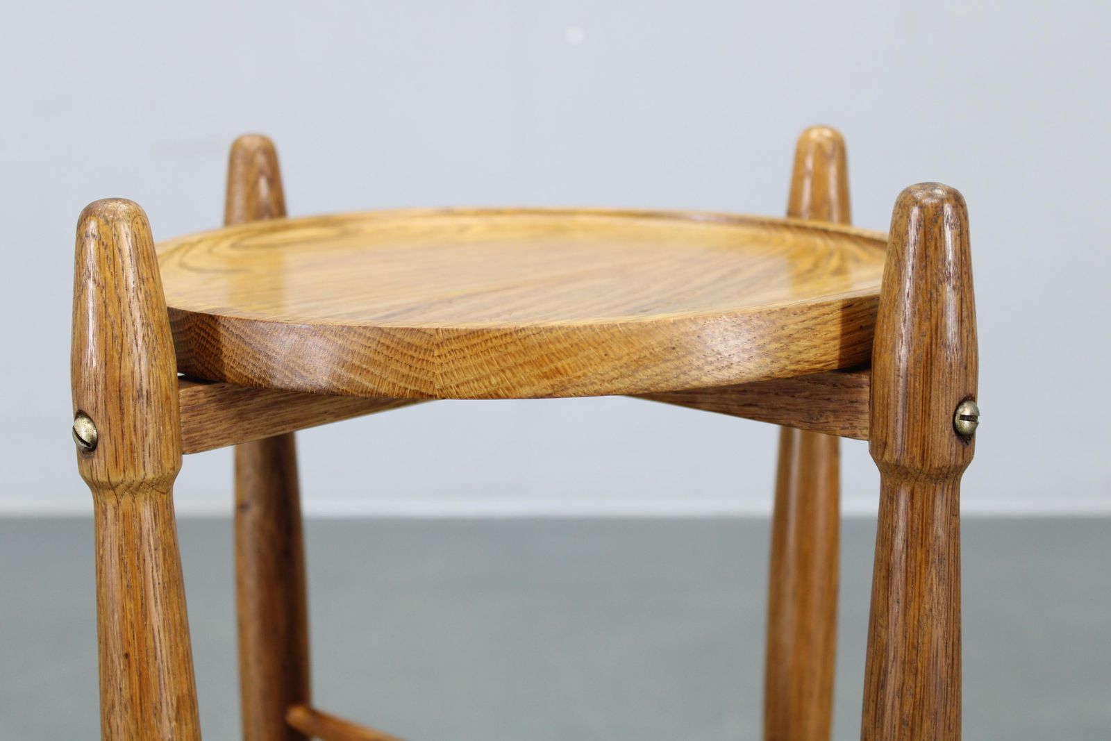 1960s Danish Solid Oak Side Table By Arne Basse For Knabstrup photo buy