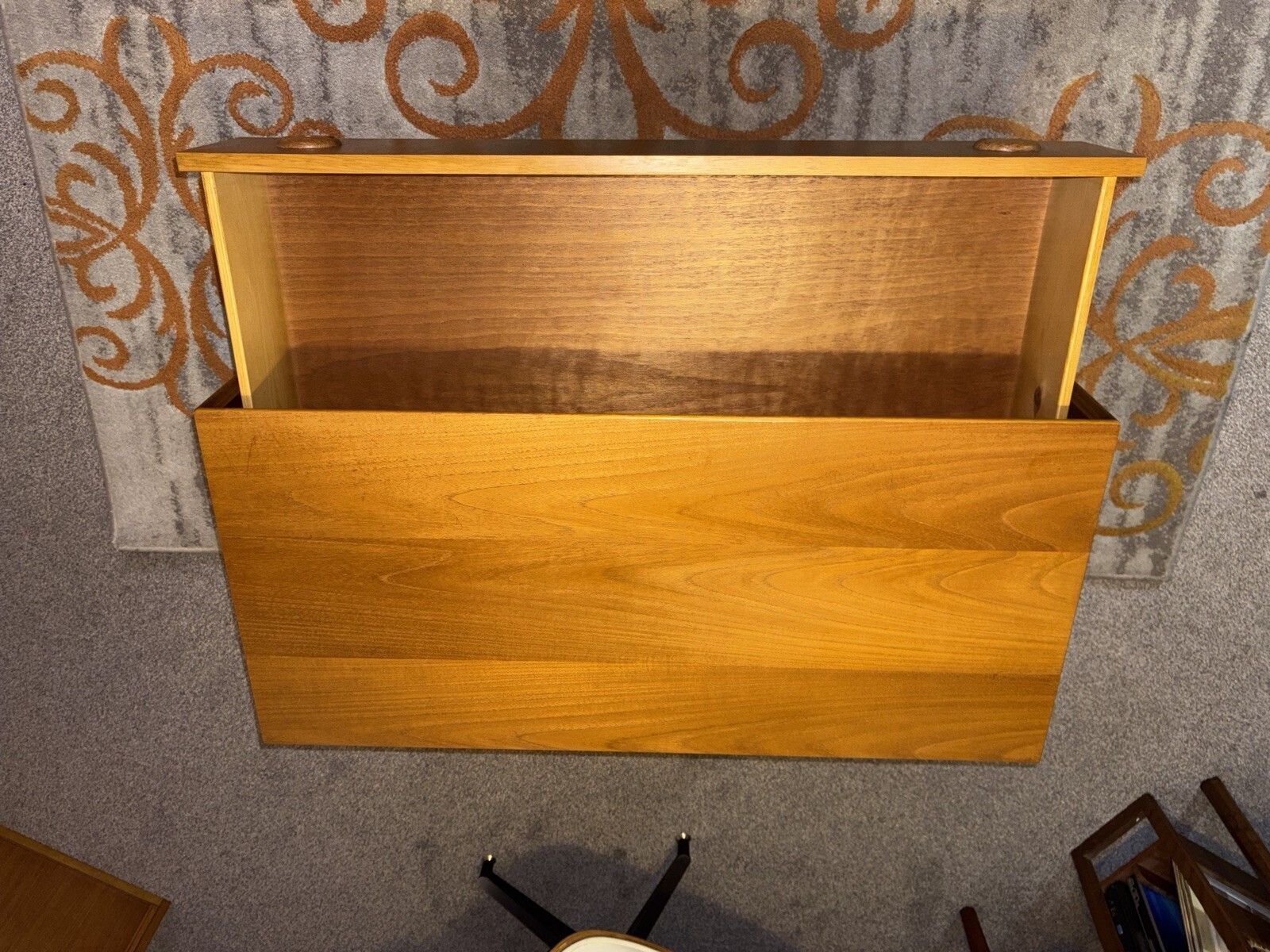 220.0 Staples Ladderax Teak Chest Of Drawers Danish Style Mcm G Plan Era Retro photo