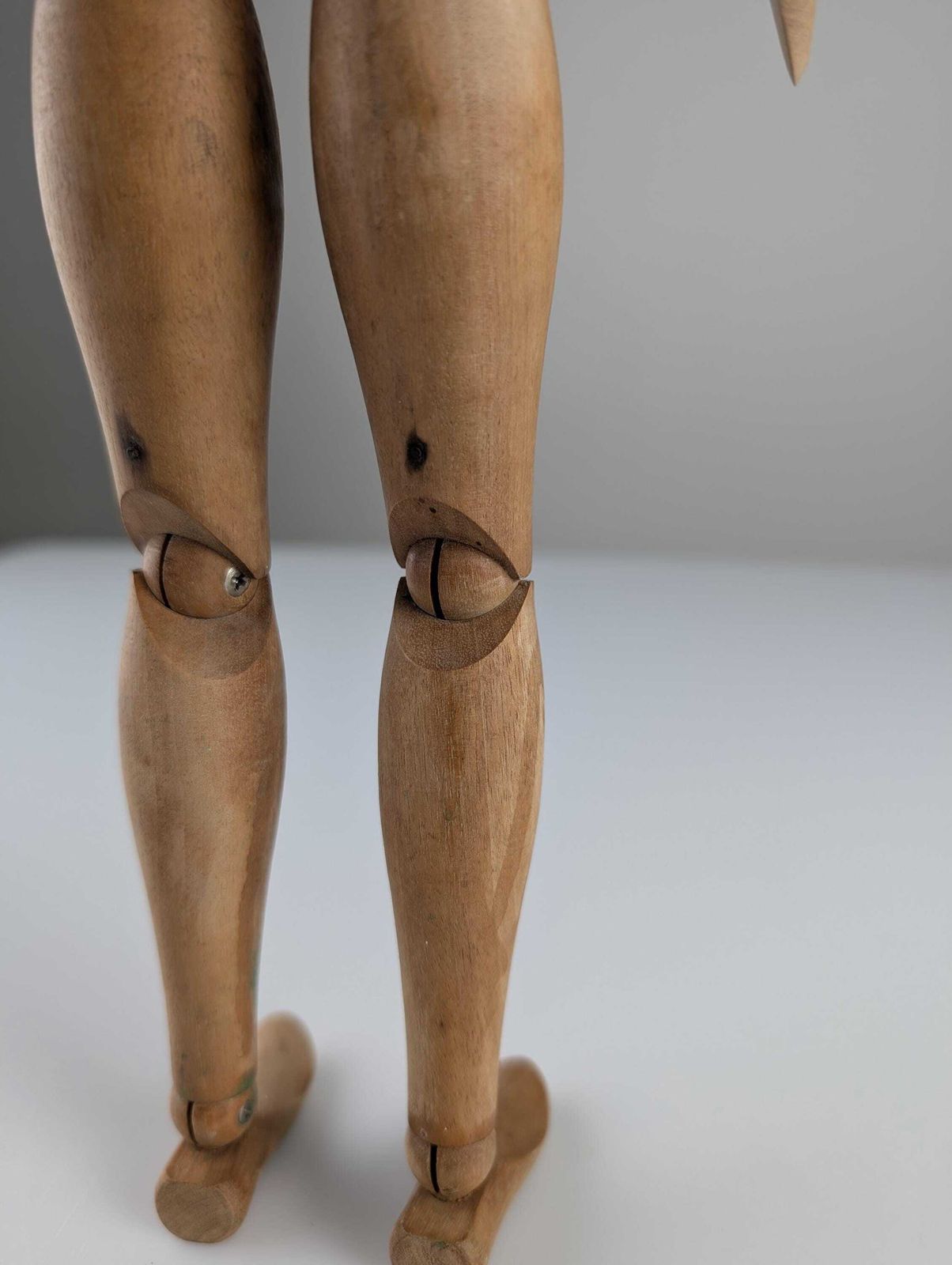 Maniquí De Artista Articulado De Madera Mid Century photo 368.0