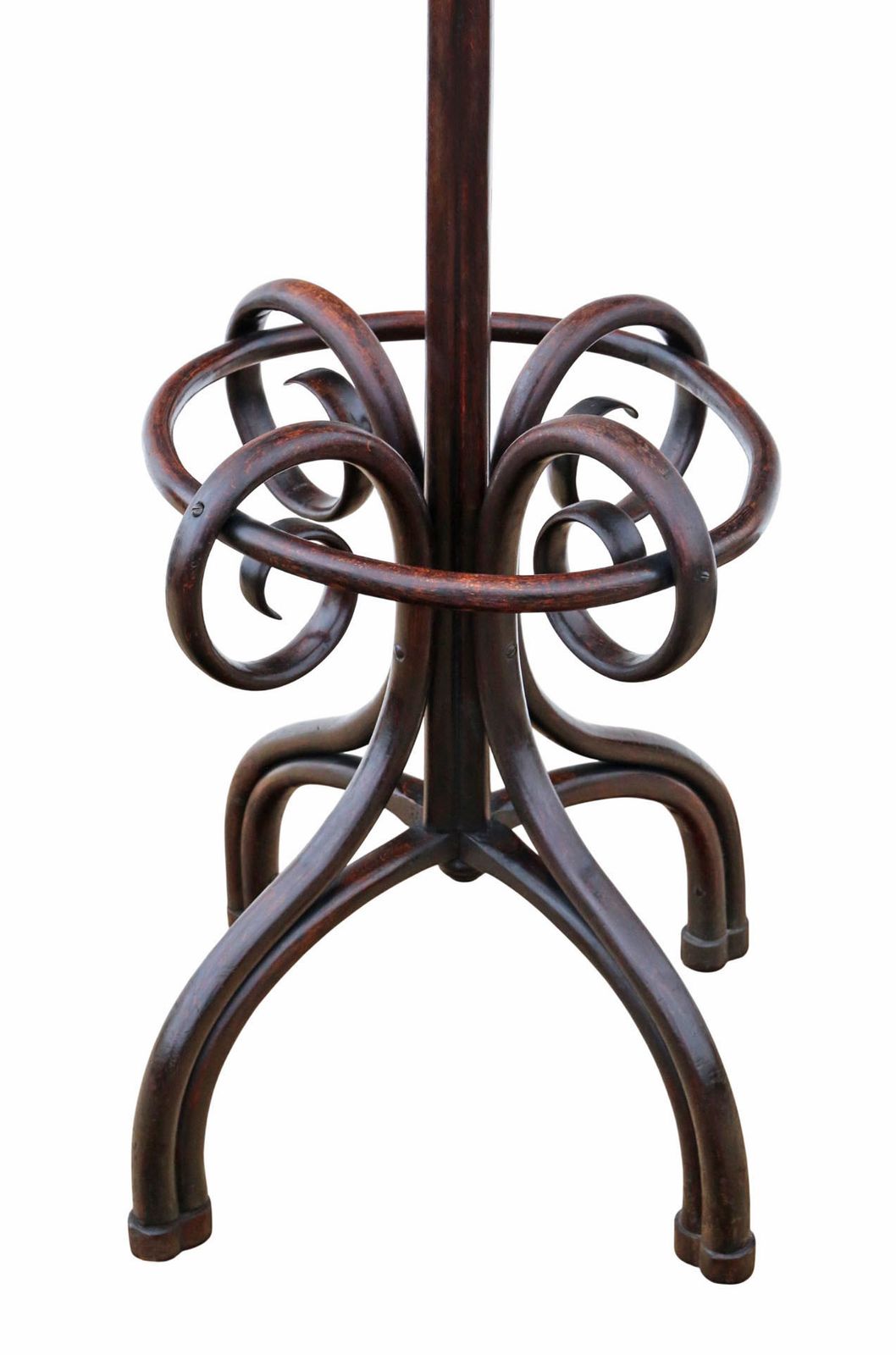 Antique C.1900 Bentwood Hall Stand For Hats, Coats, Sticks & Umbrellas photo for sale
