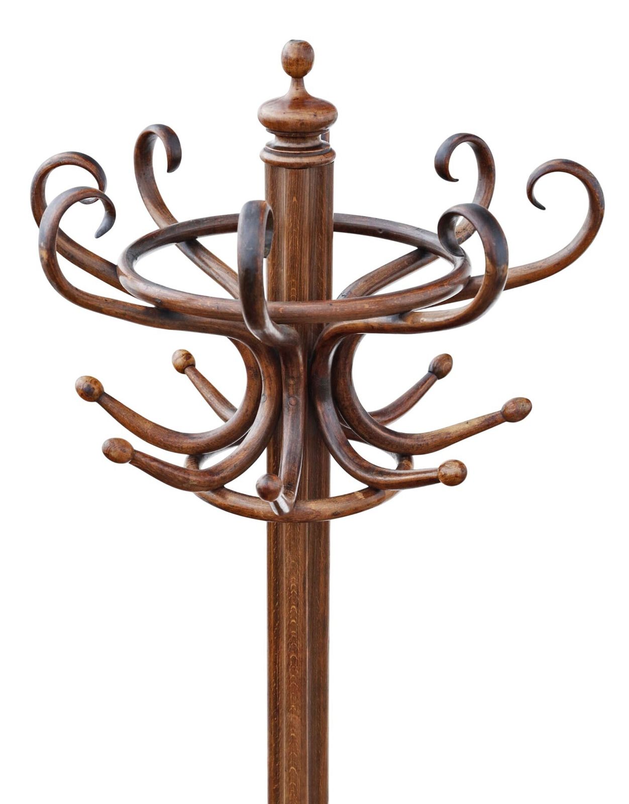 Antique Quality Bentwood Hall Stand For Hats, Coats, Sticks, And Umbrellas photo Furniture