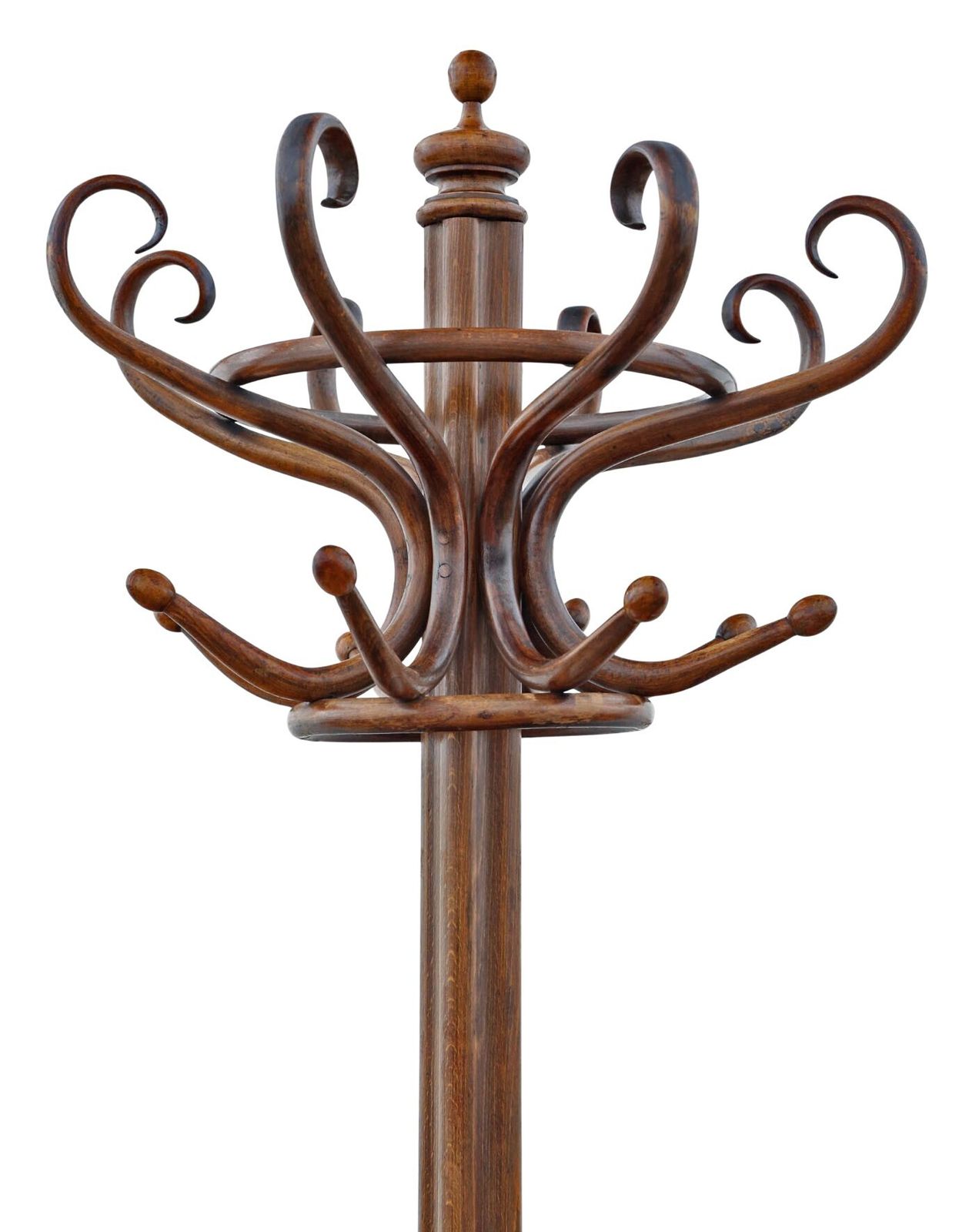 Antique Quality Bentwood Hall Stand For Hats, Coats, Sticks, And Umbrellas photo 1995.0