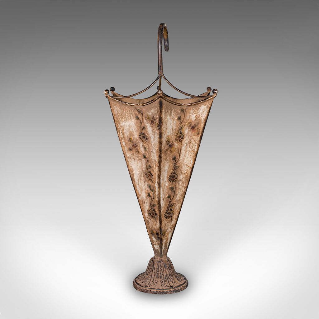 Vintage Umbrella Stand, English, Art Nouveau Revival, Entrance Hall Drip Tray photo furniture