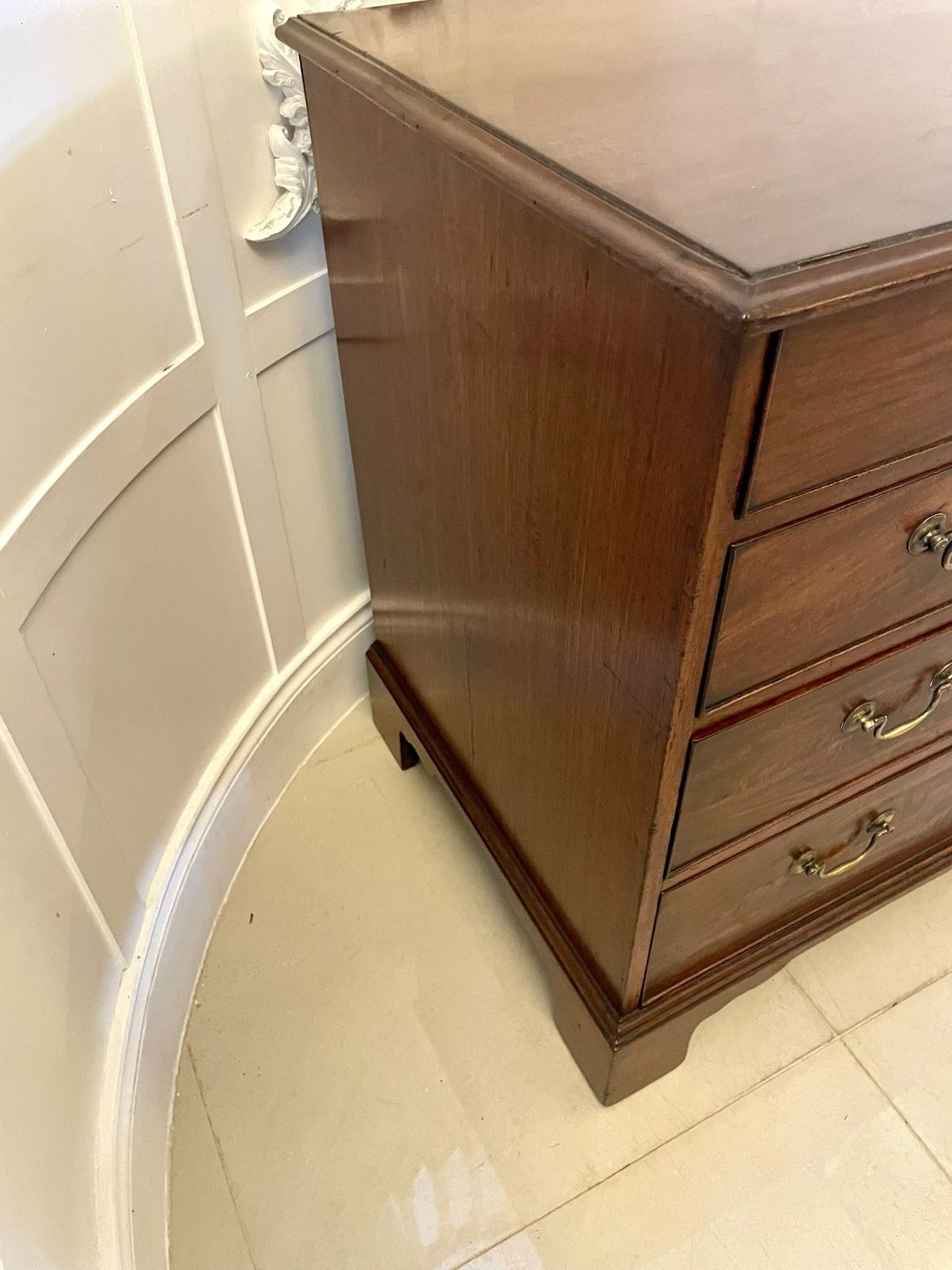 Antique George III Mahogany Chest Of Drawers photo vinterior