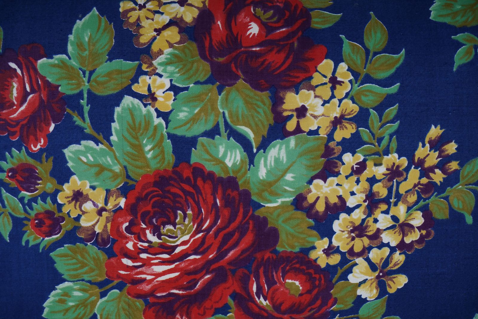 Handmade Uzbek Roller Printed Lumbar Pillow Set, Navy Blue Red Floral Cushion Covers Boho Decor photo Textiles