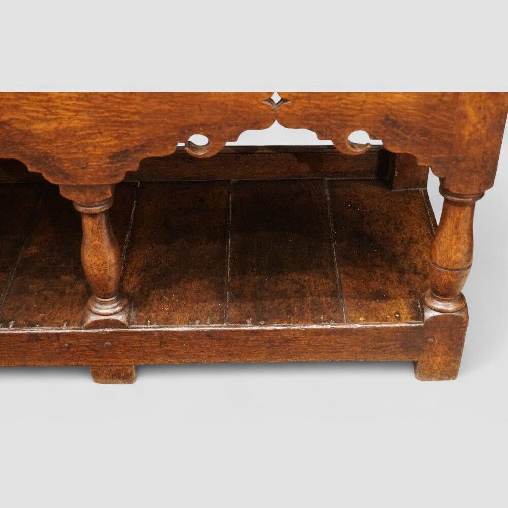 Antique Oak Cottage Dresser, 1800s photo for sale