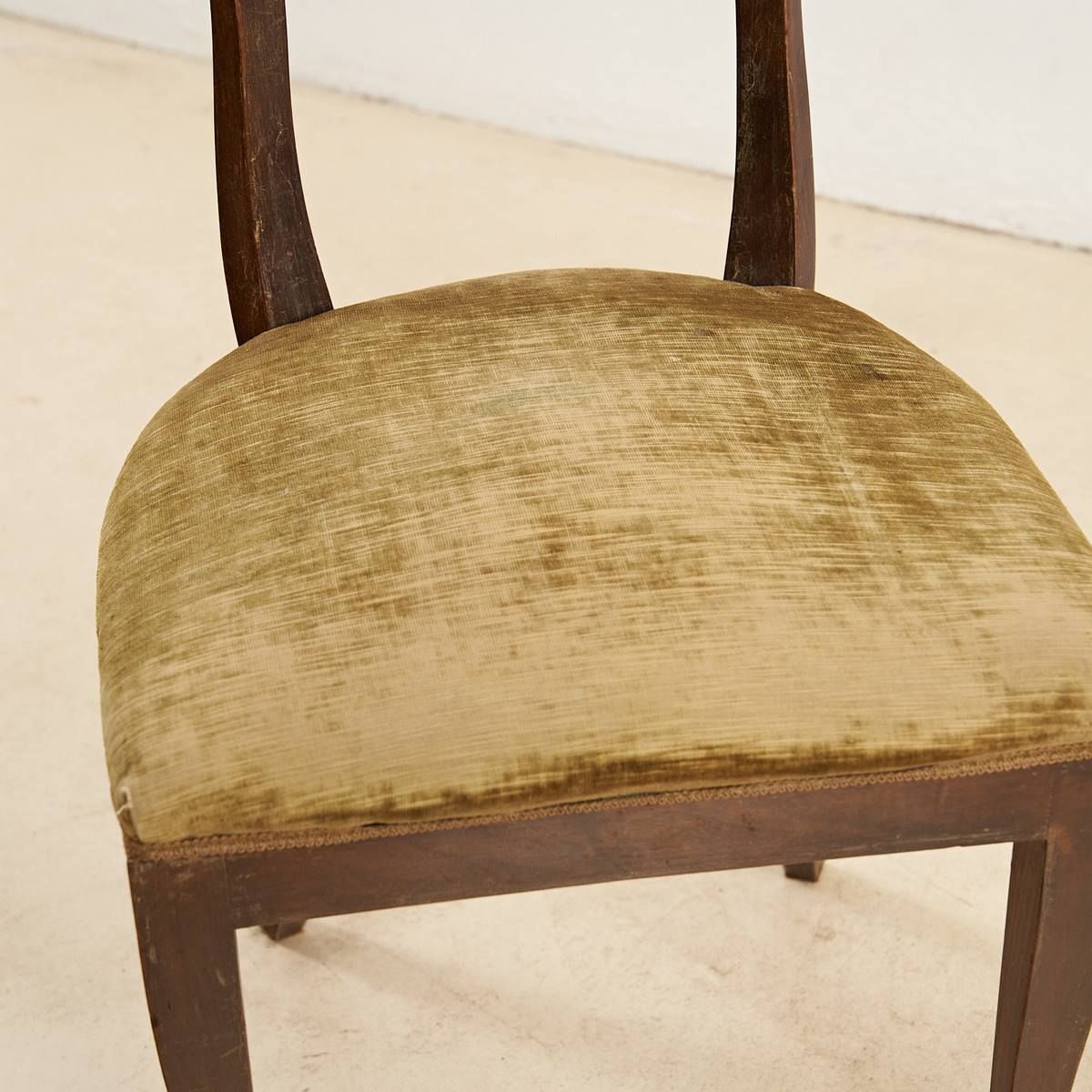 Chair Of The 19th Century Walnut Directory photo Furniture