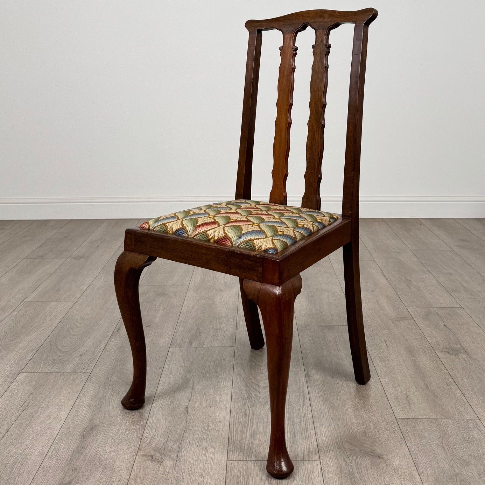 Antique 20th Century Set Of 4 Mahogany Dining Chairs photo furniture