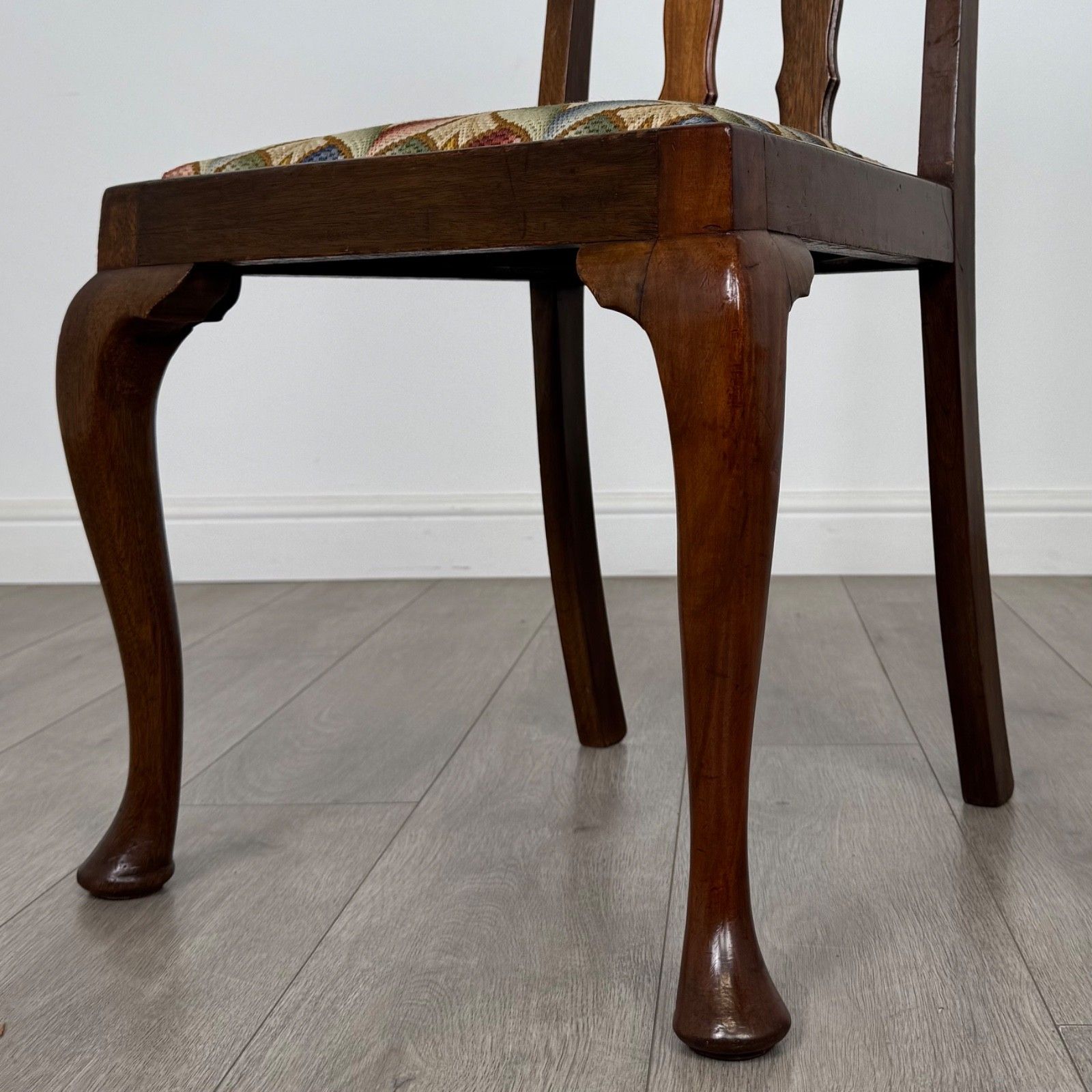 Antique 20th Century Set Of 4 Mahogany Dining Chairs photo 425.0