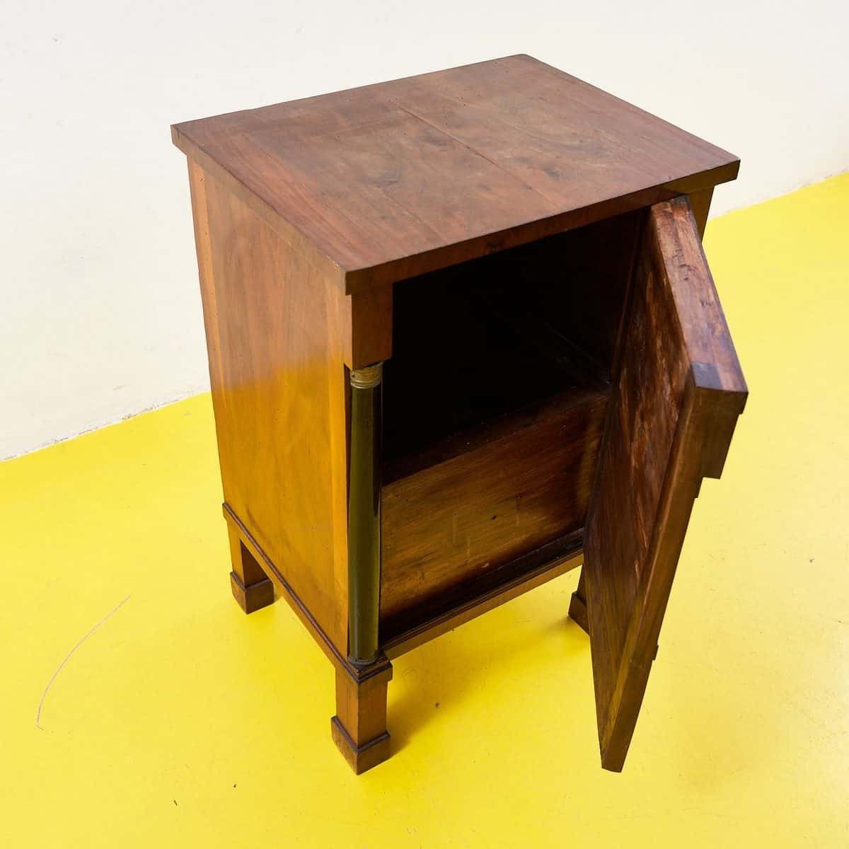 Antique Empire Bedside Table, 1800s photo 983.0