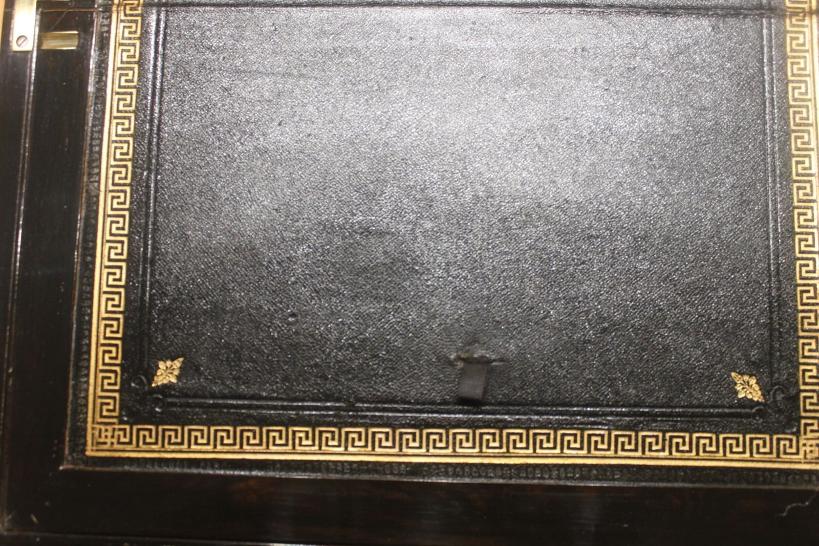 photo buy Victorian Walnut And Brass Bound Writing Slope With Secret Drawers