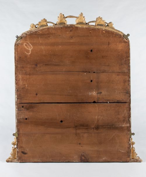 A Large English Victorian Carved Giltwood Overmantle Mirror photo furniture