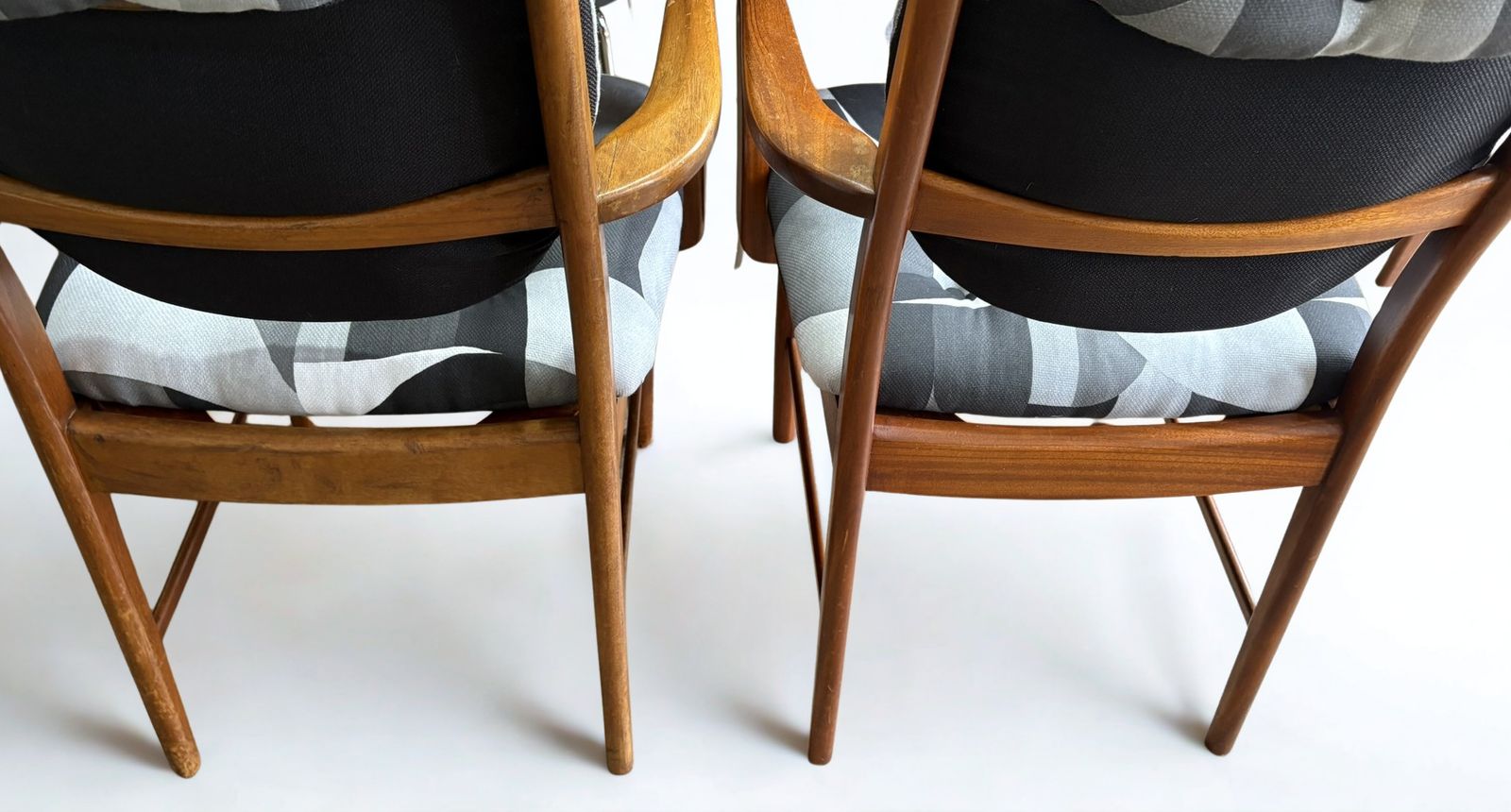 1970s McIntosh Of Kirkaldy Teak Carvers   Pair photo furniture