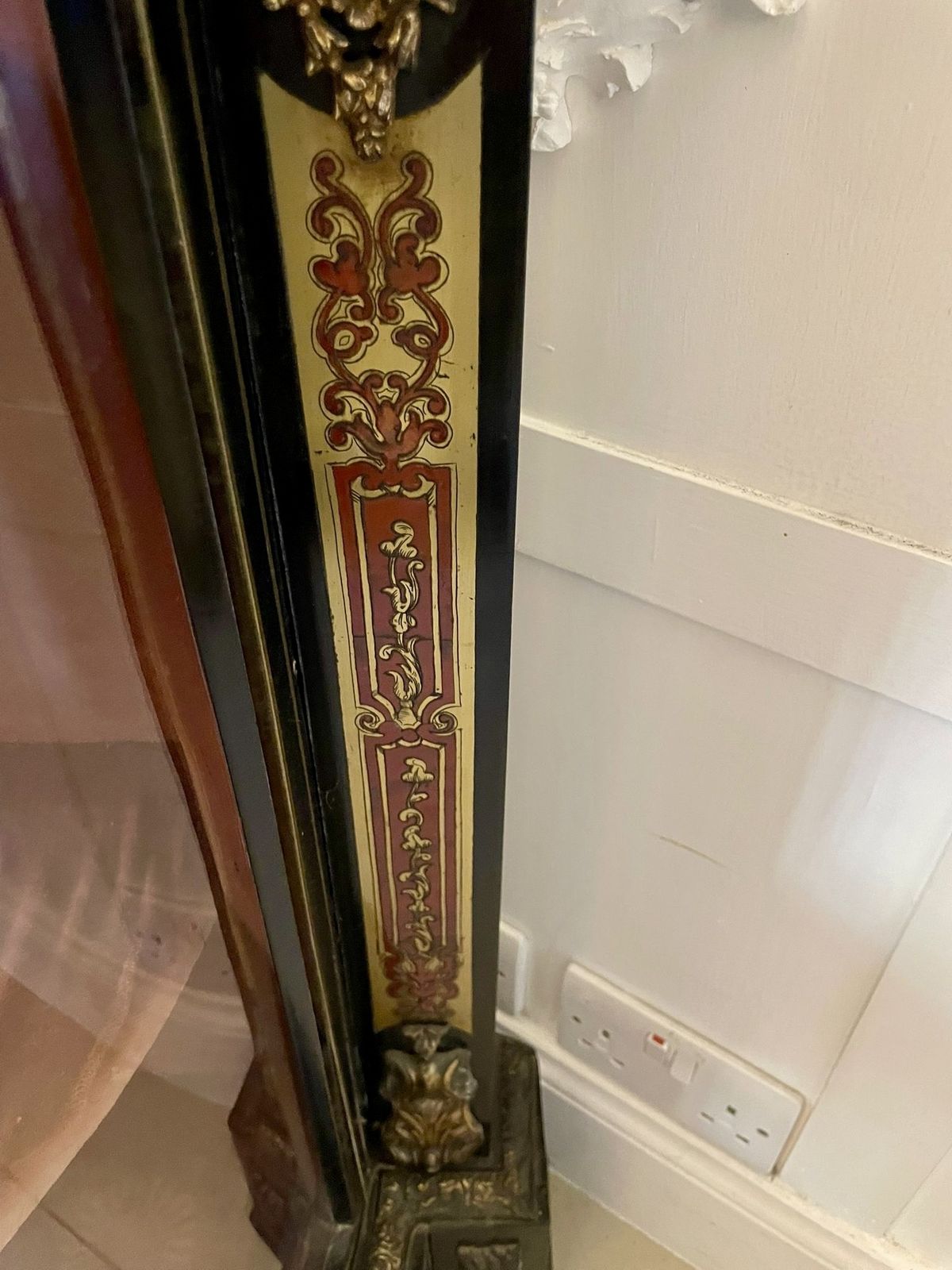 Antique French Boulle Display Cabinet photo for sale