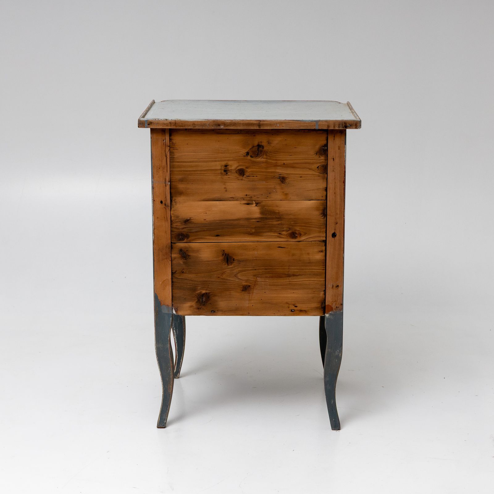 Blue Pinewood Commode In Baroque Style, 19th Century photo vinterior