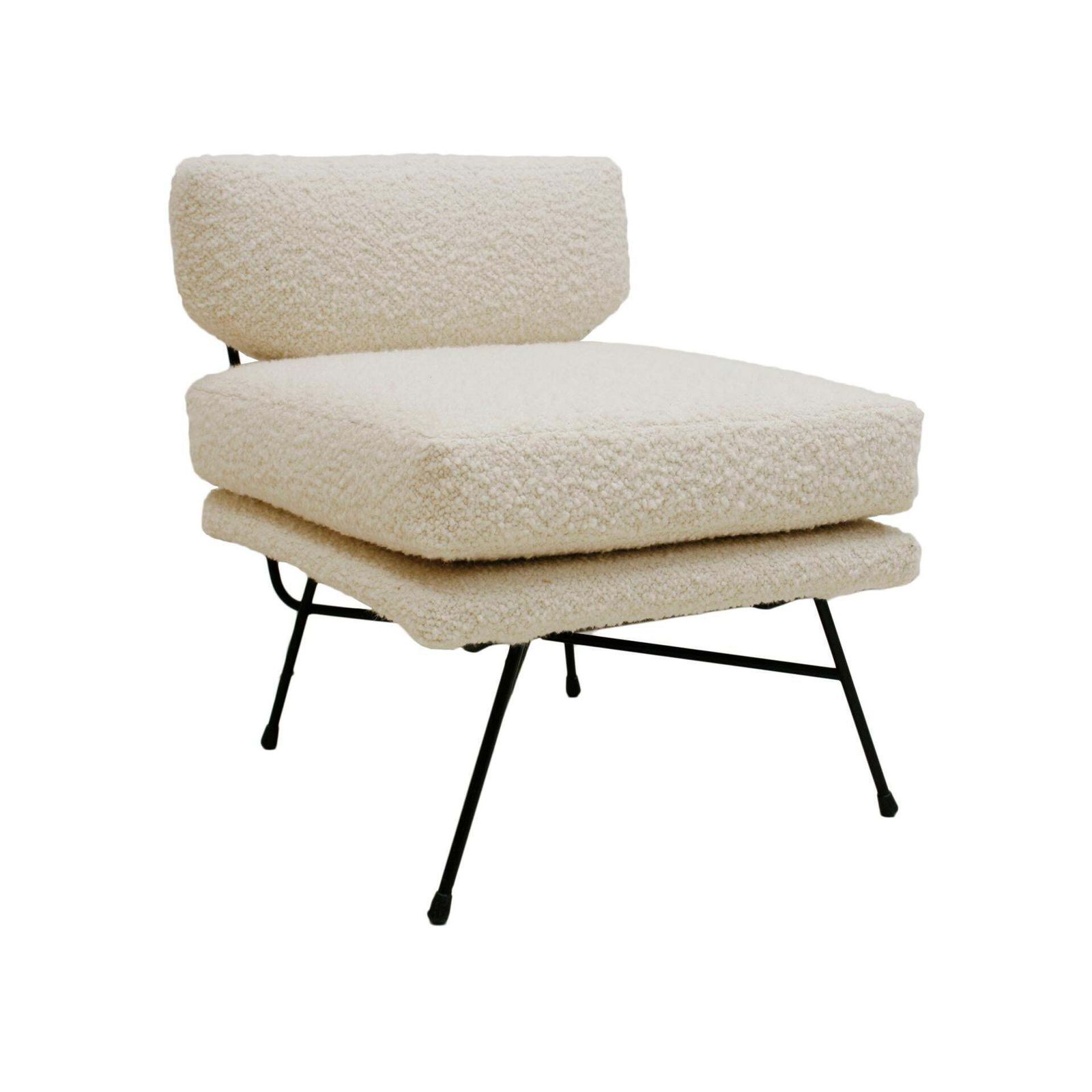Mid Century Modern Mod Elettra Armchair Designed By B.B.P.R Edited By Arflex photo for sale