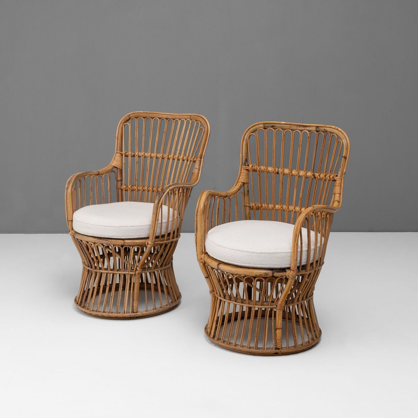 Pair Of Cane Armchairs photo vinterior