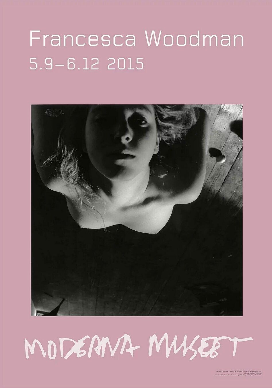Official Francesca Woodman Poster On Being An Angel Female Photographer Wall Art Original Authentic Museum Print