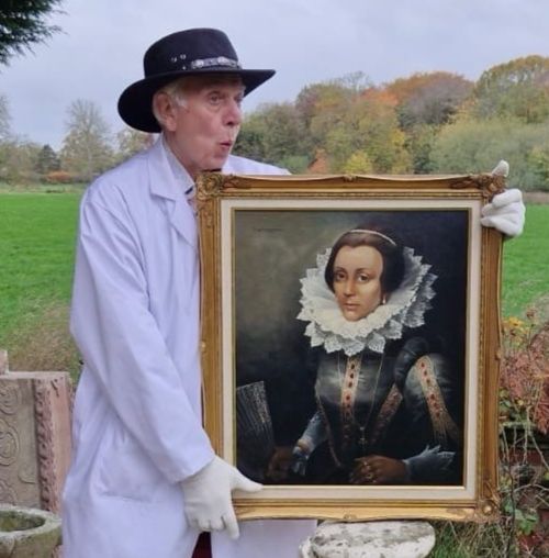 Mid 20thc Portrait Of Lady Jane Grey ‘The Nine Day Queen’ By Artist B Longworth photo Art