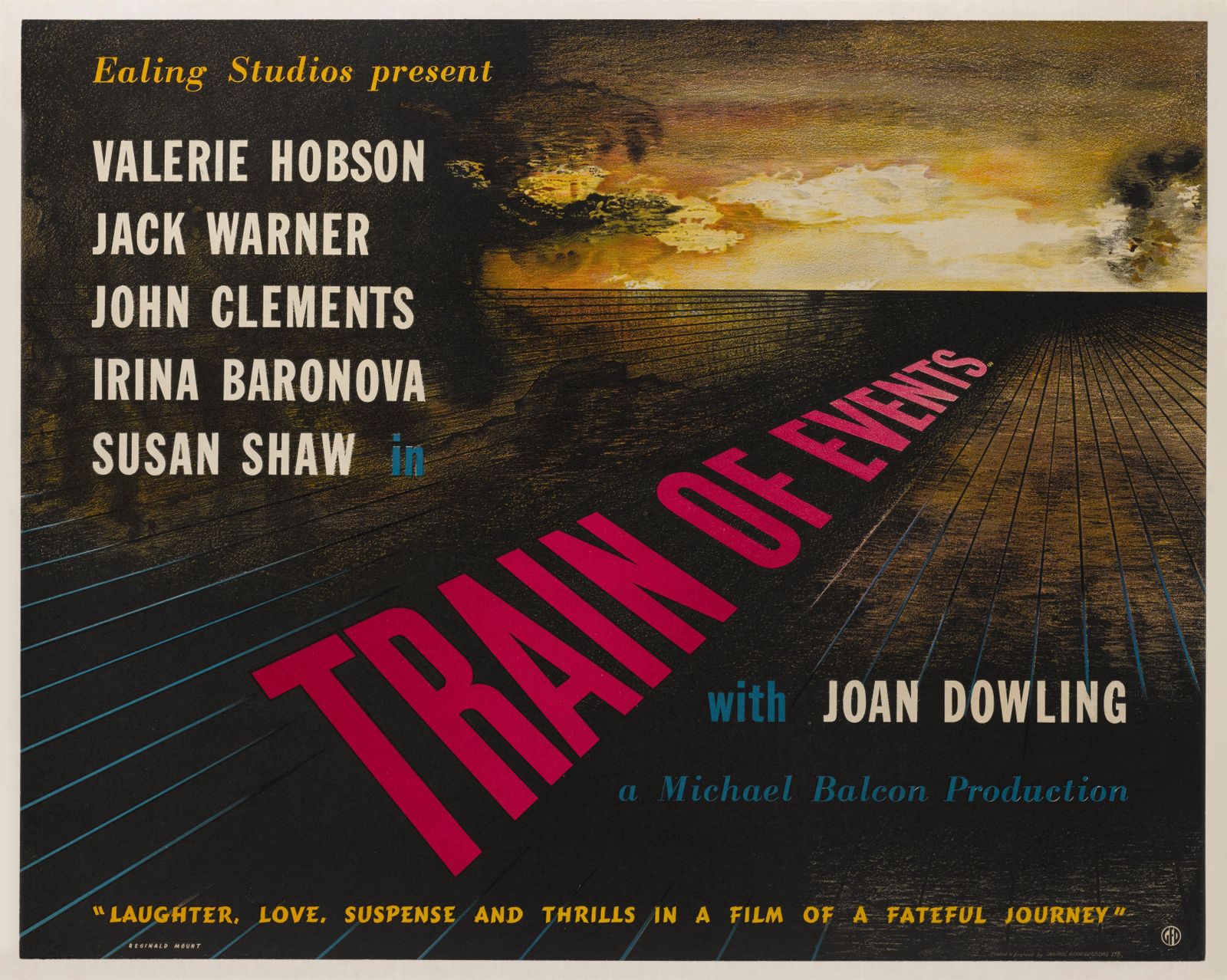 "Train Of Event" Film Poster photo Art