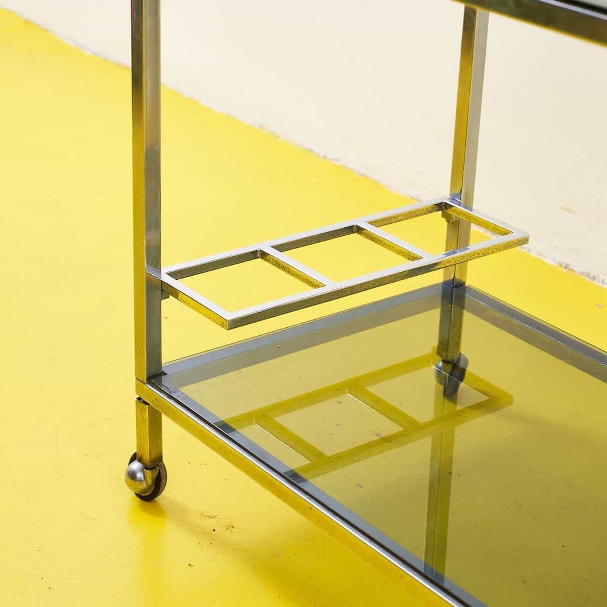 1970s Metal And Glass Trolley photo vinterior