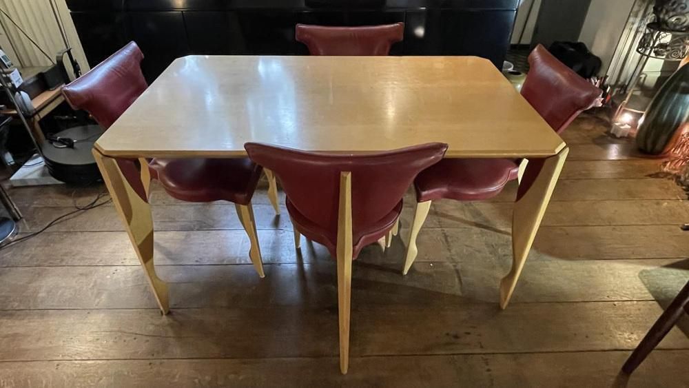 Antropomorf Eethoek Van Dick Evers Voor Leolux, 1993, Set Van 5 photo furniture